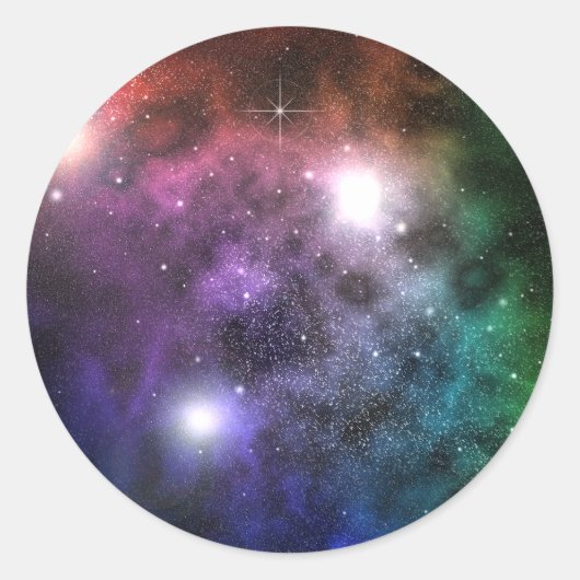 宇宙雲 ラウンドシール (正面)