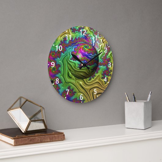 宇宙雲 ラージ壁時計 (オフィス)