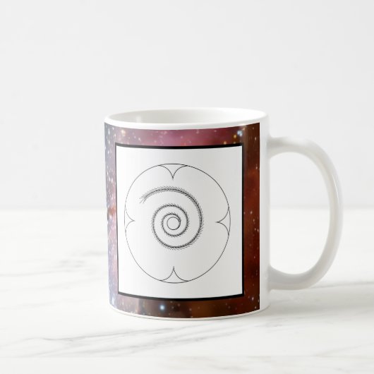 宇宙電磁生命エネルギー コーヒーマグカップ (右)