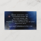 宇宙青い陰陽 名刺 (裏面)