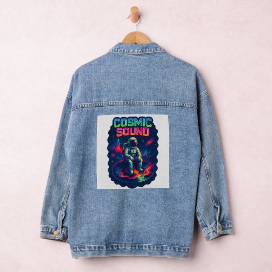 宇宙音 デニムジャケット (ハンガー)