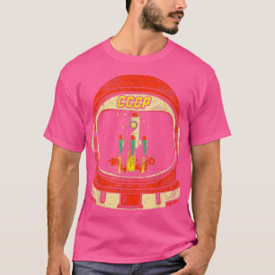 宇宙飛行ソ連CCCP宇宙飛行士 Tシャツ
