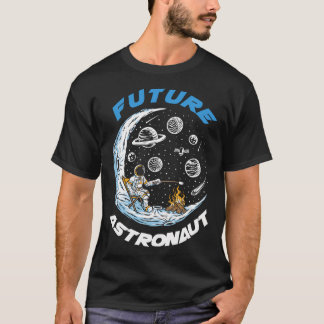 宇宙飛行士おもしろい宇宙 Tシャツ