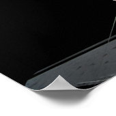 宇宙飛行士がディスカバリー上空を飛行する ポスター (角)