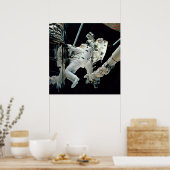 宇宙飛行士がハッブル ポスター (キッチン)