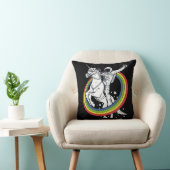 宇宙飛行士がユニコーンに乗る クッション (椅子)