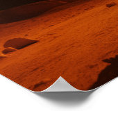 宇宙飛行士がレッドプラネット火星で初めて人間の火星 ポスター (角)