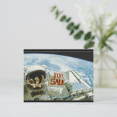 宇宙飛行士が地球を売る ポストカード (スタンド正面)