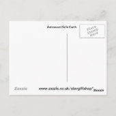 宇宙飛行士が地球を売る ポストカード (裏面)