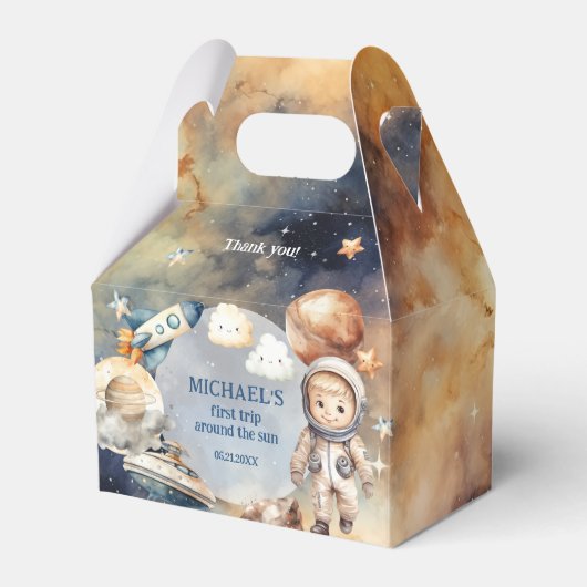 宇宙飛行士が太陽のまわりにの恵み箱を最初に訪れる フェイバーボックス (正面サイド)