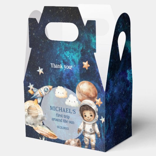 宇宙飛行士が太陽のまわりにの恵み箱を最初に訪れる フェイバーボックス (オープン)