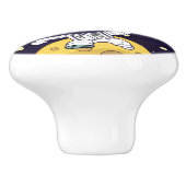 宇宙飛行士が宇宙を探検 セラミックノブ (側面)