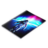 宇宙飛行士が拘束されずに ノートブック (左側)