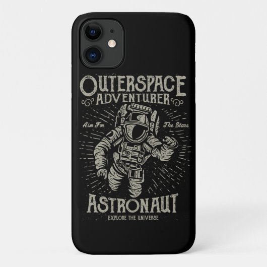 宇宙飛行士が星を目指す Case-Mate iPhoneケース (裏面)