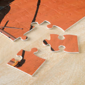 宇宙飛行士が火星に気象機器を設置する。 ジグソーパズル (側面)