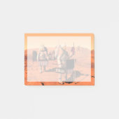 宇宙飛行士が火星に気象機器を設置する。 ポストイット (正面)