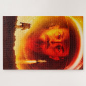 宇宙飛行士がSci-Fi火星に一人で立ち往生 ジグソーパズル (横)