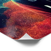 宇宙飛行士で自分のアライグマを宇宙する ポスター (コーナー)