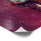 宇宙飛行士で自分のウサギを宇宙 ポスター (コーナー)