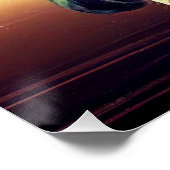 宇宙飛行士で自分のライオンを宇宙 ポスター (コーナー)