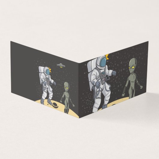 宇宙飛行士とエイリアン (外部)