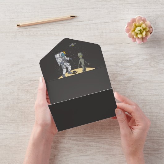 宇宙飛行士とエイリアン オールインワン招待状 (ビデオ)