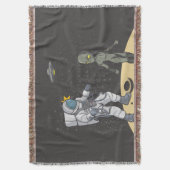 宇宙飛行士とエイリアン スローブランケット (正面縦)