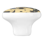 宇宙飛行士とエイリアン セラミックノブ (側面)