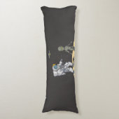 宇宙飛行士とエイリアン ボディピロー (正面縦)