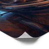 宇宙飛行士と宇宙を探索 ポスター (角)