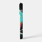 宇宙飛行士と惑星 iPhoneケース (左側面)