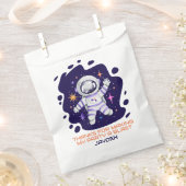 宇宙飛行士と星の誕生日 フェイバーバッグ (クリップ留めされた状態)