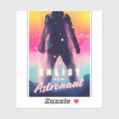 宇宙飛行士に登録 シール (シート)