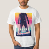 宇宙飛行士に登録 Tシャツ (正面)