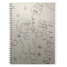 宇宙飛行士に色を付ける