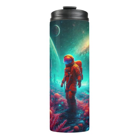 宇宙飛行士のエイリアン圏を巡る旅 タンブラー (正面)