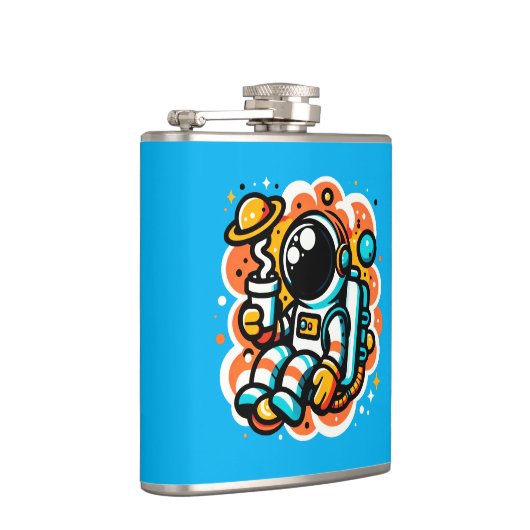 宇宙飛行士のコーヒーを飲む – 宇宙空間カフェイン フラスク (右)