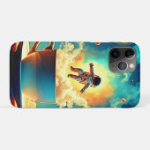 宇宙飛行士のコーヒードリーム Case-Mate iPhoneケース (裏面(横))