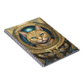 宇宙飛行士のサイバーパンクアート ノートブック (右側)