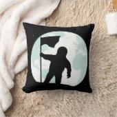 宇宙飛行士のシルエット クッション (ブランケット)