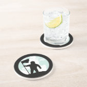 宇宙飛行士のシルエット コースター (側面)