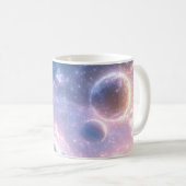宇宙飛行士のジャンプ コーヒーマグカップ (正面右)
