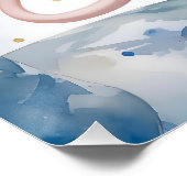 宇宙飛行士のスーツで愛らしいマウス ポスター (コーナー)