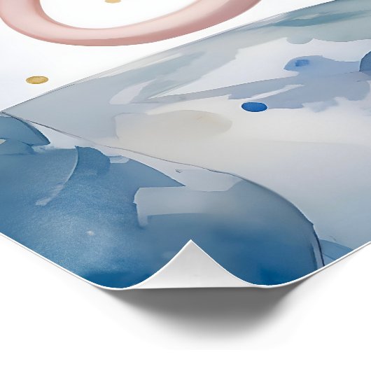 宇宙飛行士のスーツで愛らしいマウス ポスター (コーナー)