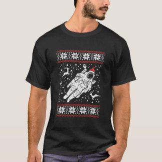 宇宙飛行士のダサかっこいい宇宙 Tシャツ