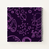 宇宙飛行士のノートブック ノートブック (裏面)