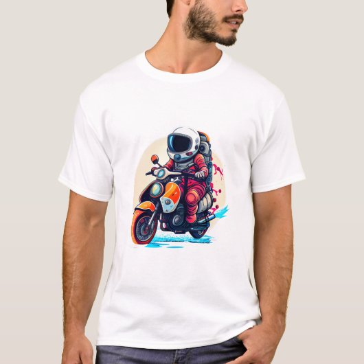 宇宙飛行士のハイウェイ Tシャツ (正面)
