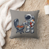 宇宙飛行士のバーベキュー クッション (ブランケット)
