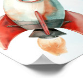 宇宙飛行士のファーストバースデー ポスター (角)