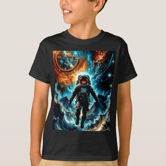 宇宙飛行士の休日 Tシャツ (正面)